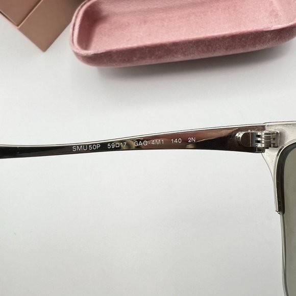 Miu miu sunglasses SMU 50P GAQ-4M1 with Miu Miu case main image 4
